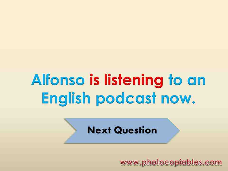 Present Continuous tense_consolidation_interactive exercise-answer-slide Present Continuous tense_consolidation_interactive exercise-answer-slide
