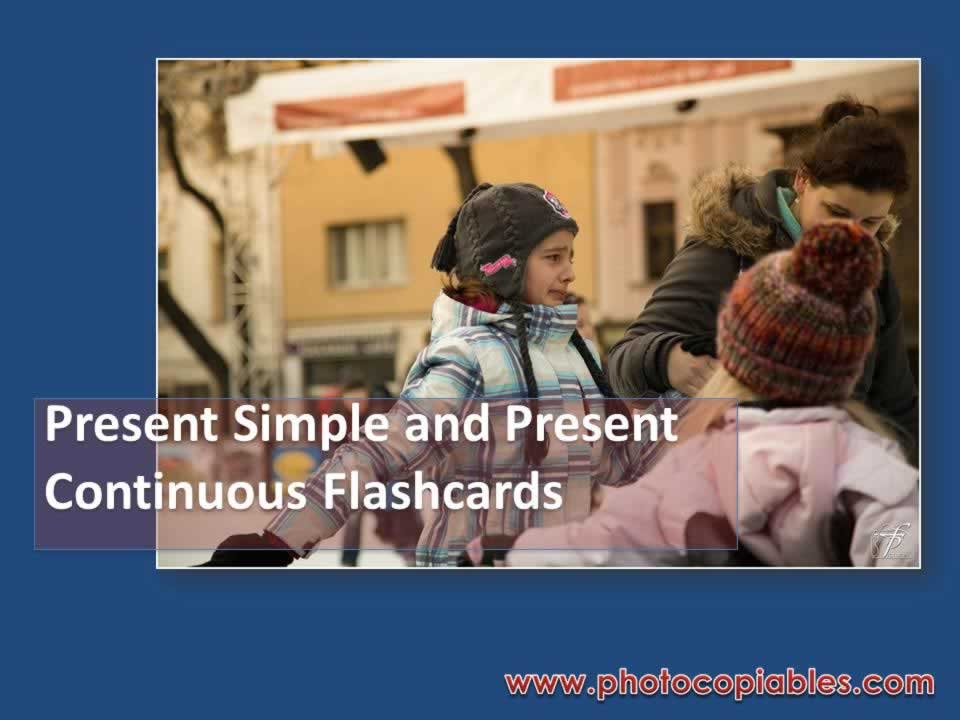 Present Simple and Present Continuous flashcards  Present-Simple-and-Present-Continuous-WITH-CAPTIONS_flashcards-front