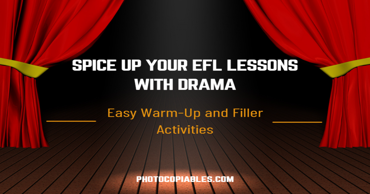 Drama activities in EFL classes