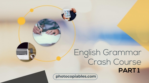 English Grammar Crash Course 1