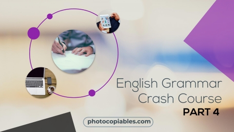 English Grammar Crash Course 4