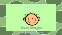 Past Simple Grammar Lesson slide 1