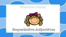 Superlatives Grammar Lesson slide 1