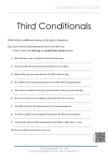 Third Conditionals_consolidation worksheet