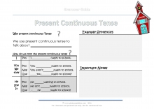 Present continuous_grammar guide