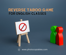 Reverse Taboo Game in ESL classes